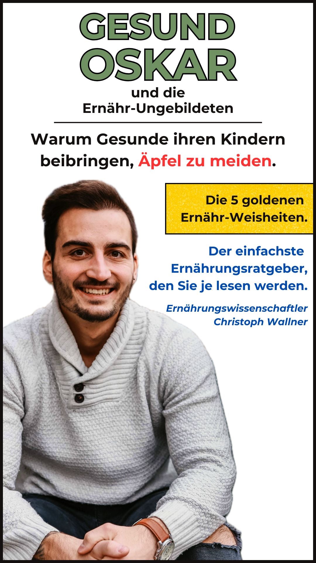 Buch "GesundOskar und die Ernähr-Ungebildeten"